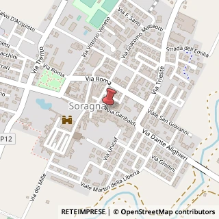 Mappa Via Garibaldi, 22, 43019 Soragna, Parma (Emilia Romagna)