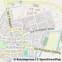 Kartta San Secondo Parmense