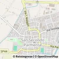 Mapa San Secondo Parmense