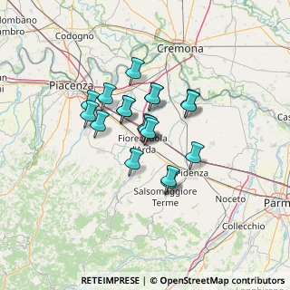Mappa Via I Maggio, 29017 Fiorenzuola d'Arda PC, Italia (9.56111)
