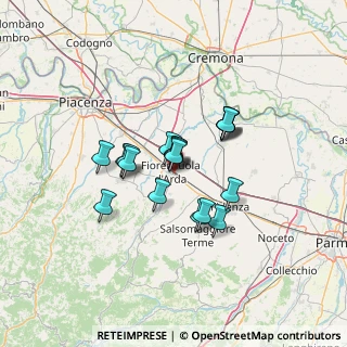 Mappa Via I Maggio, 29017 Fiorenzuola d'Arda PC, Italia (9.43)