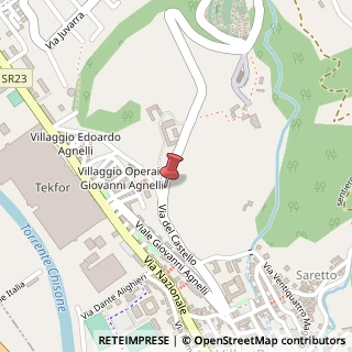 Mappa Via del Castello, 19, 10069 Villar Perosa, Torino (Piemonte)