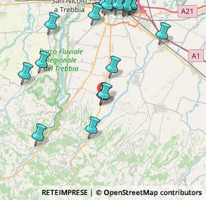 Mappa Via Dell Industria, 29020 Vigolzone PC, Italia (10.7835)