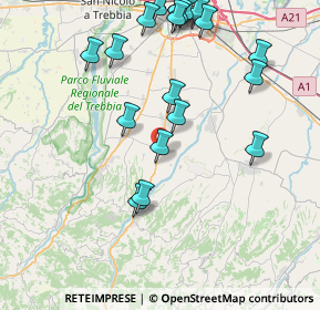 Mappa Via Dell Industria, 29020 Vigolzone PC, Italia (9.34)