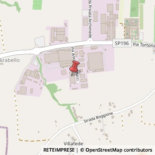 Mappa Via Antonio Meucci, 8, 27055 Rivanazzano Terme, Pavia (Lombardia)