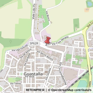 Mappa Via Circonvallazione, 38, 42016 Guastalla, Reggio nell'Emilia (Emilia Romagna)
