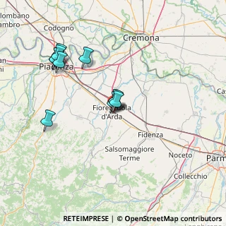 Mappa Via Verani, 29017 Fiorenzuola d'Arda PC, Italia (13.79636)
