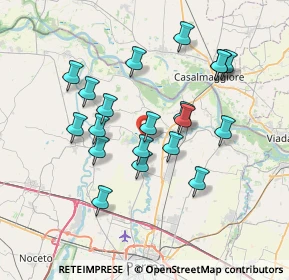 Mappa Via A. Simonini, 43056 Torrile PR, Italia (6.721)