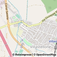 Mapa Villastellone