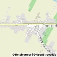 خريطة Concordia sulla Secchia