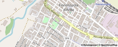 Mappa Fiorenzuola d'Arda