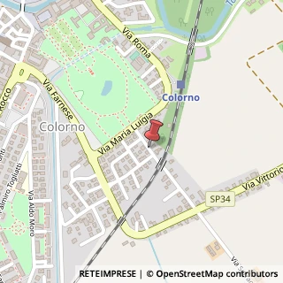 Mappa Via al Serraglio, 7, 43052 Colorno, Parma (Emilia Romagna)