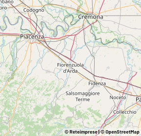 Mappa 29017 Fiorenzuola D Arda PC, Italia (15.0225)