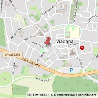 Mappa Via Vitellio, 21, 46019 Viadana, Mantova (Lombardia)