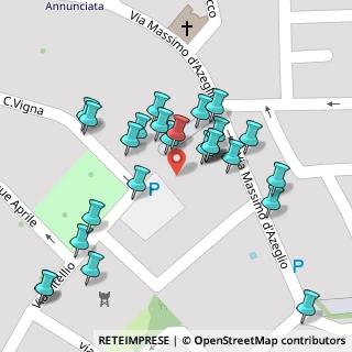 Mappa Piazza Benvenuto Cellini, 46019 Viadana MN, Italia (0.04231)