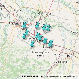 Mappa Via Chiaravalle, 29010 Alseno PC, Italia (9.57857)