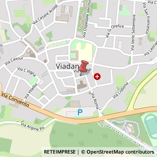 Mappa Piazza Giacomo Matteotti, 2, 46019 Viadana, Mantova (Lombardia)