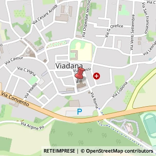 Mappa Piazza Giacomo Matteotti, 15, 46019 Viadana, Mantova (Lombardia)