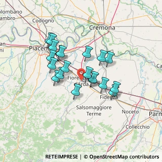 Mappa 29017 Fiorenzuola D'arda PC, Italia (11.606)