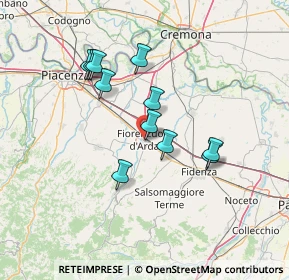 Mappa 29017 Fiorenzuola D'arda PC, Italia (12.11091)