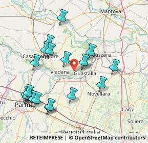 Mappa Via Argine Po, 46030 Pomponesco MN, Italia (16.5135)