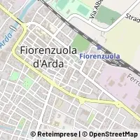 Map Fiorenzuola d'Arda