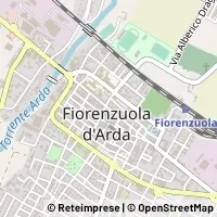 Map Fiorenzuola d'Arda