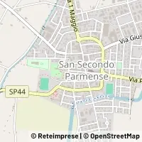 Map San Secondo Parmense