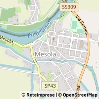 Mapa Mesola