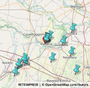 Mappa Via Busi, 46019 Viadana MN, Italia (14.988)