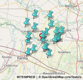 Mappa Via Busi, 46019 Viadana MN, Italia (10.9065)