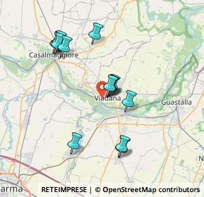 Mappa Vicolo Ciardello, 46019 Viadana MN, Italia (6.93267)