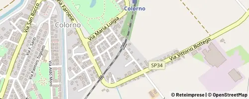 Mappa Colorno