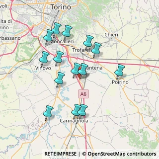 Mappa C.so Savona, 10029 Villastellone TO, Italia (7.18429)