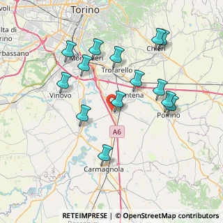 Mappa C.so Savona, 10029 Villastellone TO, Italia (7.69571)
