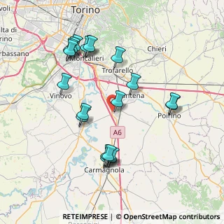 Mappa C.so Savona, 10029 Villastellone TO, Italia (8.06)