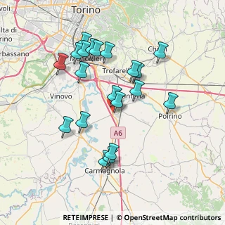 Mappa C.so Savona, 10029 Villastellone TO, Italia (7.2675)