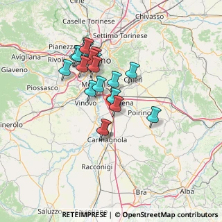Mappa C.so Savona, 10029 Villastellone TO, Italia (12.078)