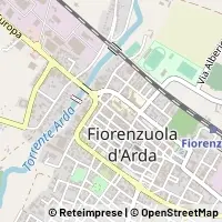 Kaart Fiorenzuola d'Arda