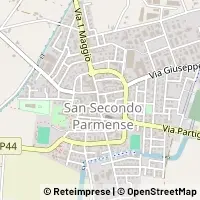 Karte San Secondo Parmense