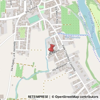 Mappa Via Tiziano, 22, 27055 Tortona, Alessandria (Piemonte)
