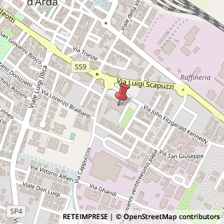 Mappa Viale Kennedy, 2, 29017 Fiorenzuola d'Arda, Piacenza (Emilia Romagna)