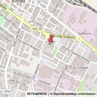 Mappa Via John Fitzgerald Kennedy, 2, 29017 Alseno, Piacenza (Emilia Romagna)