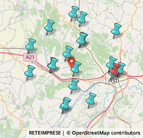 Mappa SP 9, 14013 San , Italia (7.7495)