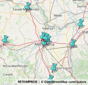 Mappa Via Pavia, 15100 Alessandria AL, Italia (17.46091)