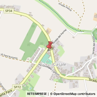 Mappa Via Gesuiti, 2, 43055 Mezzani, Parma (Emilia Romagna)