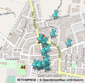 Mappa Strada Provinciale di Cremona, 43017 San Secondo Parmense PR, Italia (0.2305)