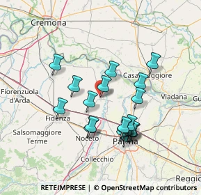 Mappa Strada Provinciale di Cremona, 43017 San Secondo Parmense PR, Italia (12.9835)