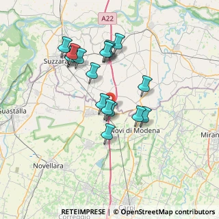 Mappa Viale Enrico Fermi, 42046 Reggiolo RE, Italia (6.53059)