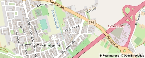 Mappa Occhiobello
